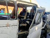 حادث تصادم بين 3 سيارات