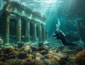 تختفى وتظهر فى البحر.. مدينة أطلانتس أسطورة أم حقيقة؟