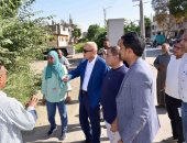 جولات لمحافظ الأقصر لمتابعة تطورات العمل في مشروعات البنية التحتية