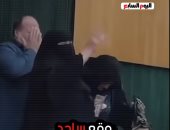 جانب من تغيطة 3 إخوات كسبوا رحلة حج فى خريف العمر