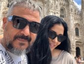 وليد سعد وزوجته 