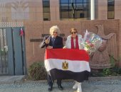 المصريون فى برلين يشاركون فى الانتخابات 