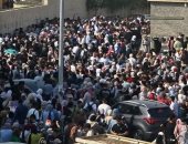 مشهد مهيب بمحيط الأهرامات 