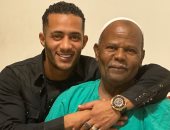 محمد رمضان ووالده الراحل