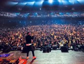 حفل تامر حسنى بفرنسا