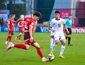 من مباراة منتخب مصر أمام سويسرا