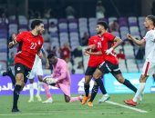 جانب من مباراة مصر وكاب فيردي