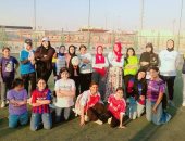 جانب من الأطفال المشاركين فى المشروع