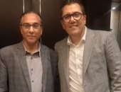  ايمن قنديل خبير التأمين والزميل حسام الشقويرى