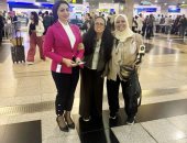 مطار القاهرة يستقبل المطربة هديل ماجد من ذوي الهمم