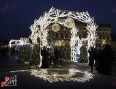 زينة عيد الميلاد تكتسح سانت بطرسبرج.. احتفالات 2026 تملأ الشوارع والحدائق