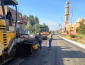 رفع كفاءة ورصف الطريق المؤدى لمعبد كوم أمبو 