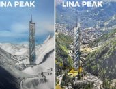 خطط لبناء ناطحة سحاب في قلب جبال الألب السويسرية