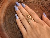 أشكال مختلفة من تصميم الخواتم