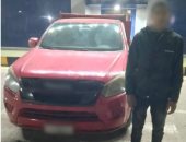 المتهم عقب إلقاء القبض عليه