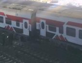 خروج قطار عن القضبان