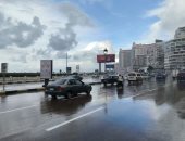 نوة قاسم.. أمطار غزيرة تضرب الإسكندرية ودمياط والدقهلية