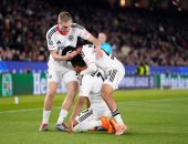 احتفال فريق فرانكفورت