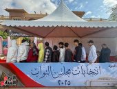 مشاركة واسعة للناخبين بانتخابات مجلس النواب في مدينة 6 أكتوبر 