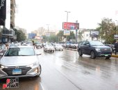 هطول غزير للأمطار على القاهرة والجيزة مع تكاثف السحب الرعدية
