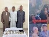 ضبط 3 أشخاص يوزعون أموال بمحيط لجان إسنا