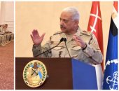 وزير الدفاع يلتقى بمقاتلى قوات حرس الحدود