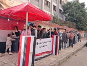 توافد المواطنين على اللجان