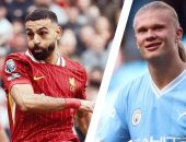 محمد صلاح وهالاند وكيليان مبابي