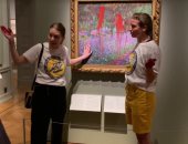 تشويه لوحة كلود مونيه