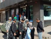 تنظيم المخلفات تواصل حملاتها لإزالة أماكن النباشين