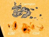 بقعة شمسية عملاقة تثير المخاوف 