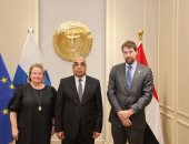 وزير العدل يستقبل مديرة مركز سيادة القانون بجمهورية فنلندا  