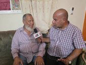 الصحفي صبرى غانم ومسن السويس