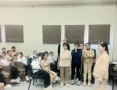 إحتفالية تتضمن عرض مسرحي تناول حقوق الطفل وعرض غنائي وإلقاء شعري