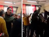 اقتحام شخص لمدرسة والتعدى على مدرس