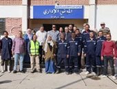 سير العمل بمشروعات حياة كريمة فى شبين القناطر بالقليوبية