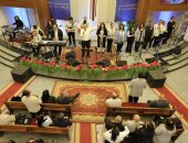 رئيس الطائفة الإنجيلية يفتتح مهرجان عيد الشكر