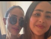 ابنة تامر حسنى تهنئ آن الرفاعى بعيد ميلادها