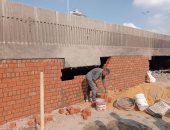 محافظة الجيزة تغلق الفراغات أسفل الدائرى الجنوبى بالطالبية.. صور