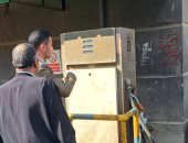 ضبط محطة وقود غير مرخصة داخل مصنع بمدينة السادات