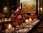 الاحتفال بالكريسماس في المطاعم