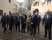 جولة مفاجئة لوزير الثقافة ومحافظ القاهرة بقصر ثقافة عين حلوان