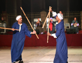 حلقات التحطيب المميزة فى مهرجان الأقصر