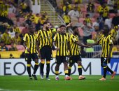 الاتحاد السعودي يحتفل بالانتصار