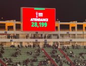 جماهير المغرب احتشدت في المدرجات لمؤازرة منتخب مصر