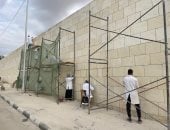 ترميم سور مجرى العيون