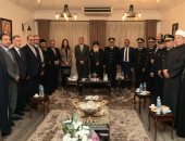محافظ الجيزة يزور مطرانية أكتوبر وأوسيم للتهنئة بعيد الميلاد المجيد