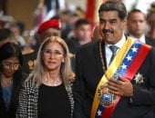 رئيس فنزويلا نيكولاس مادورو وزوجته سيليا فلوريس