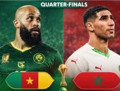 التشكيل المتوقع لمباراة المغرب ضد الكاميرون فى كأس أمم أفريقيا