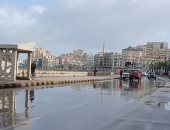 امطار نوة الفيضة الكبري بالإسكندرية
